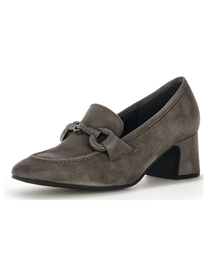 Leder-Pumps in Braun>Gabor Clearance