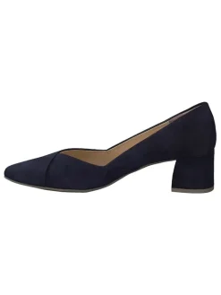 Paul Green Pumps^Leder-Pumps in Dunkelblau