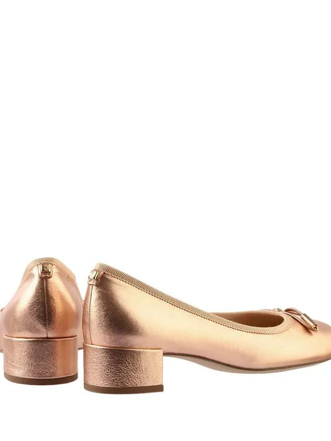 Högl Pumps^Leder-Pumps in Gold