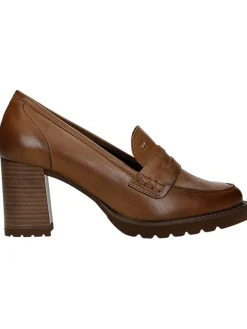Leder-Pumps in Hellbraun>Wojas Discount