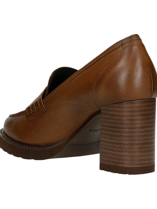 Leder-Pumps in Hellbraun>Wojas Discount