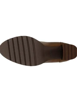 Leder-Pumps in Hellbraun><noscript><img width=