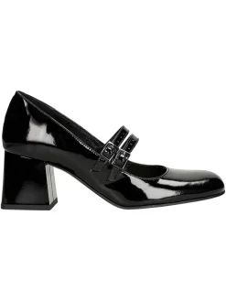 Wojas Pumps^Leder-Pumps in Schwarz
