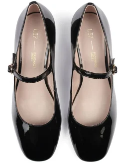 loft37 Pumps^Leder-Pumps in Schwarz