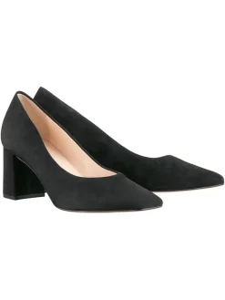 Leder-Pumps in Schwarz>Högl Discount