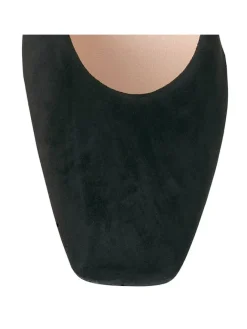 Leder-Pumps in Schwarz><noscript><img width=
