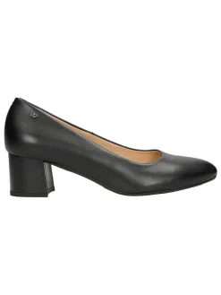 Wojas Pumps^Leder-Pumps in Schwarz