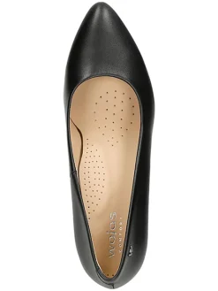 Wojas Pumps^Leder-Pumps in Schwarz