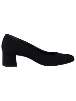 Leder-Pumps in Schwarz><noscript><img width=