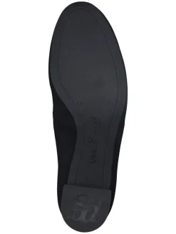 Leder-Pumps in Schwarz><noscript><img width=