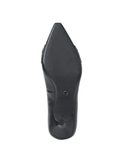 Tamaris Pumps^Leder-Pumps in Schwarz