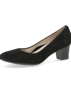 Leder-Pumps in Schwarz>Caprice Discount