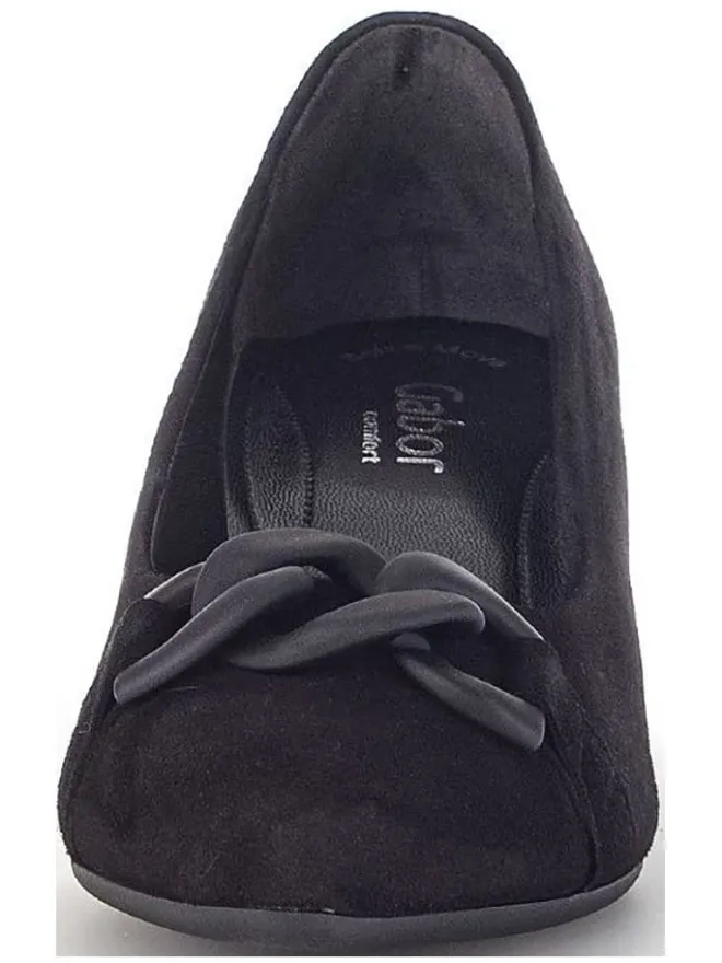 Leder-Pumps in Schwarz>Gabor Sale