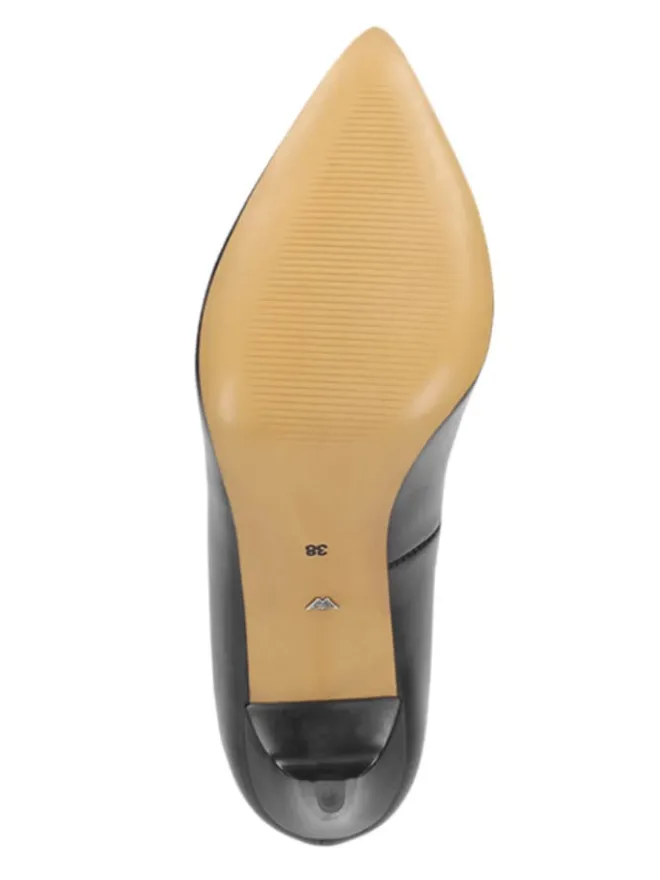 Wojas Pumps^Leder-Pumps in Schwarz