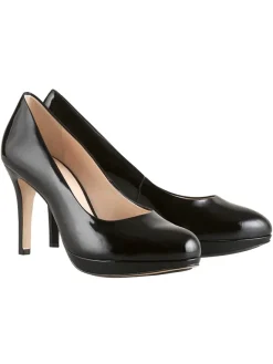 Leder-Pumps "Studio 80" in Beige>Högl Clearance
