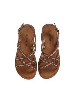 vertbaudet Sandalen·Sandalen^Leder-Sandale 