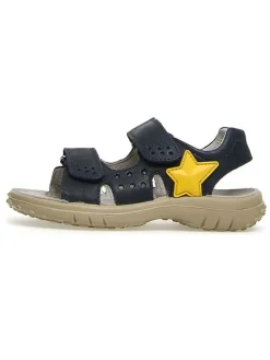 Leder-Sandalen "5675" in Dunkelblau>Naturino Hot