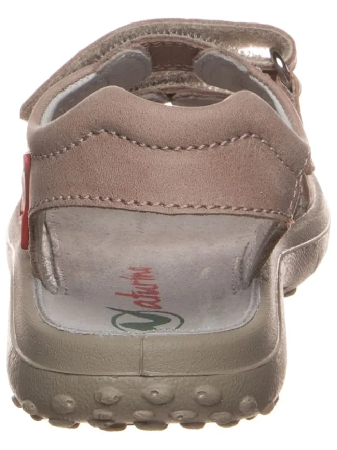 Leder-Sandalen "5675" in Hellbraun>Naturino Sale
