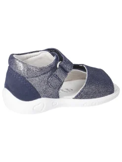Leder-Sandalen "Benita" in Dunkelblau>PEPINO Clearance