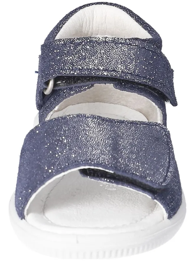 Leder-Sandalen "Benita" in Dunkelblau>PEPINO Clearance