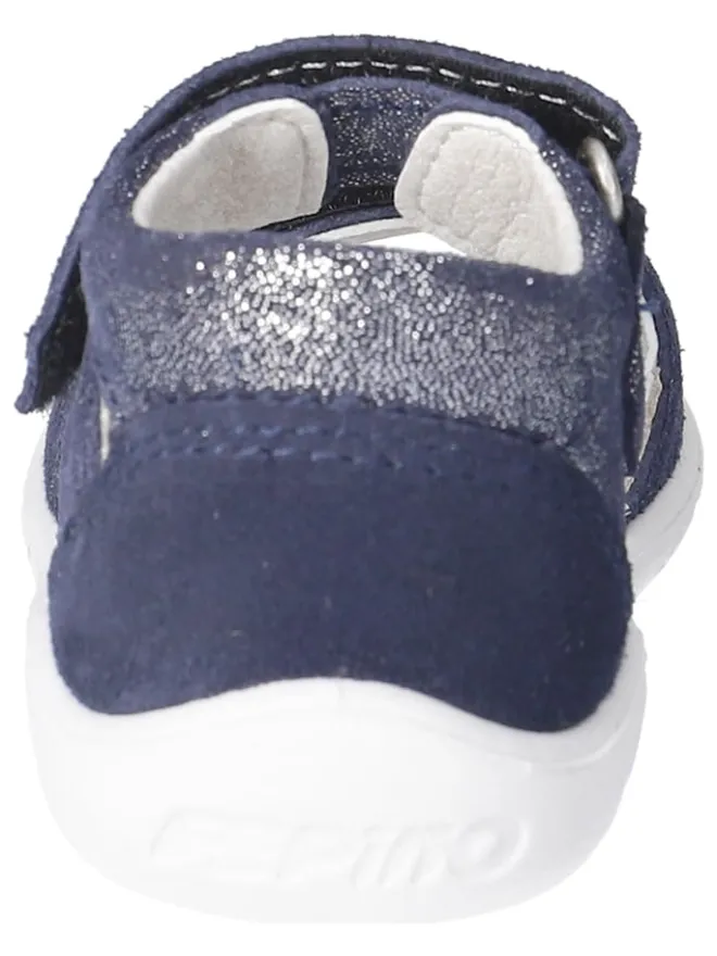 Leder-Sandalen "Benita" in Dunkelblau>PEPINO Clearance