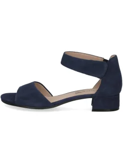 Caprice Sandalen^Leder-Sandalen "Carla" in Dunkelblau