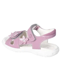 Ricosta Sandalen·Sandalen^Leder-Sandalen "Carola" in Lila