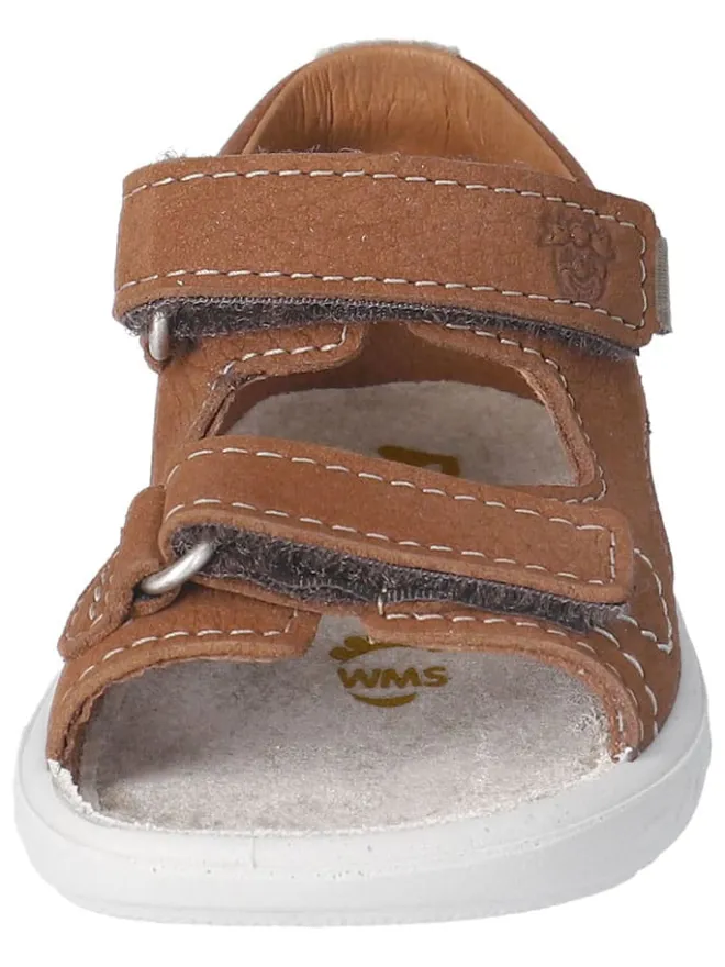 PEPINO Sandalen^Leder-Sandalen "Claas" in Hellbraun