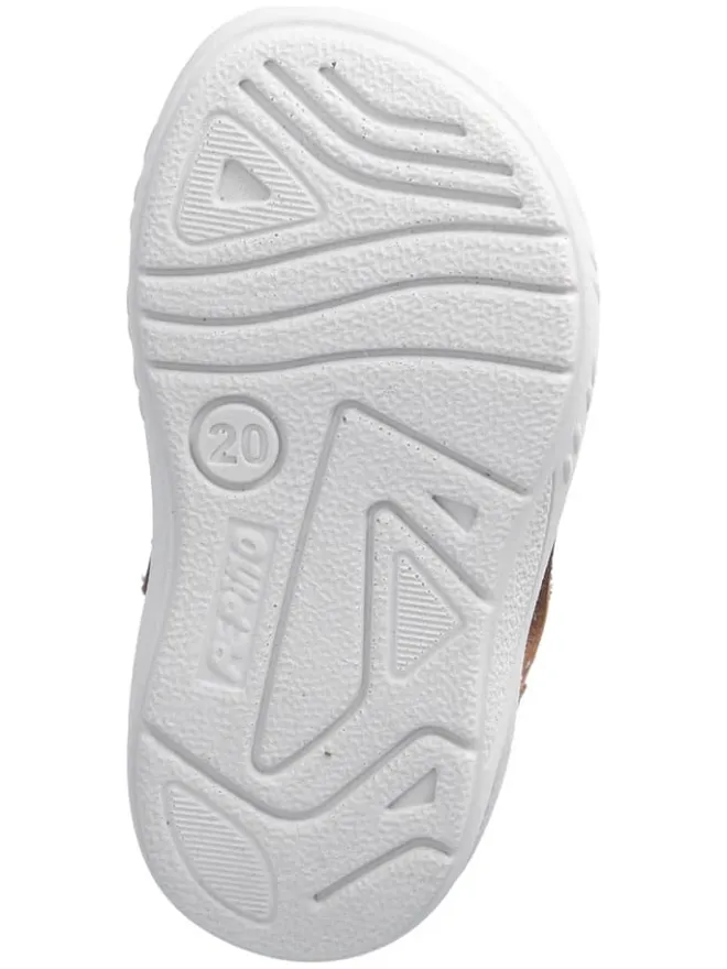 PEPINO Sandalen^Leder-Sandalen "Claas" in Hellbraun