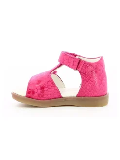 Leder-Sandalen "Giusticia" in Pink>Kickers Sale