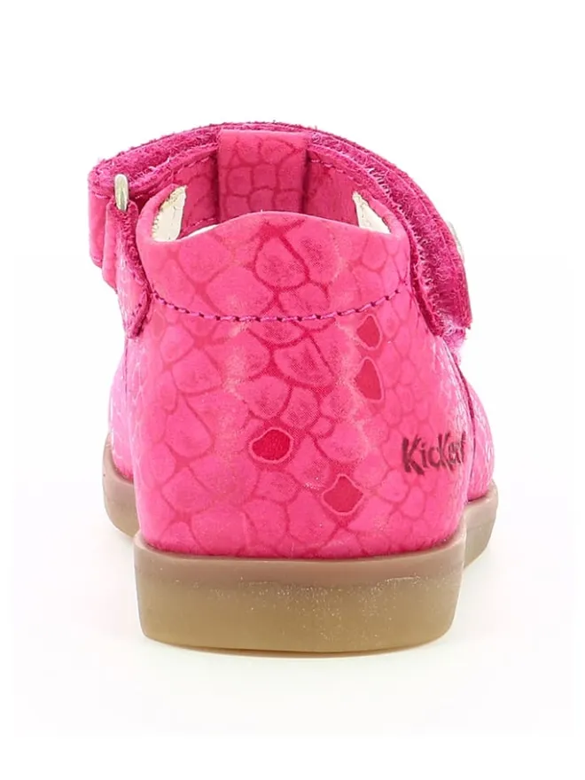 Leder-Sandalen "Giusticia" in Pink>Kickers Sale
