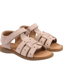 POM POM Sandalen·Sandalen^Leder-Sandalen in Beige