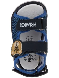 Leder-Sandalen in Blau><noscript><img width=
