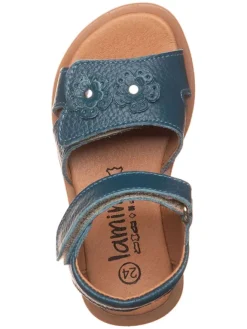 lamino Sandalen^Leder-Sandalen in Blau
