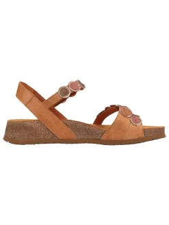 Think! Sandalen^Leder-Sandalen in Braun
