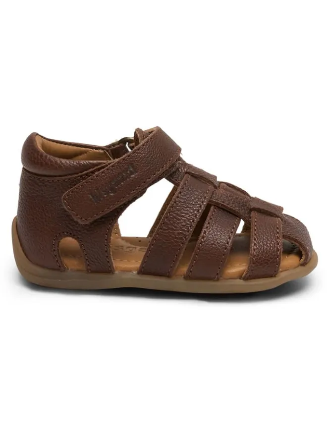 bisgaard Sandalen^Leder-Sandalen in Braun