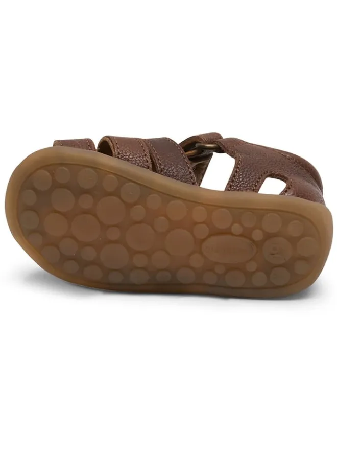 bisgaard Sandalen^Leder-Sandalen in Braun