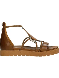 Wojas Sandalen^Leder-Sandalen in Braun