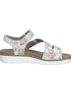 Leder-Sandalen in Bunt>bama