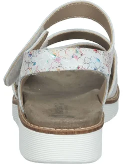 Leder-Sandalen in Bunt><noscript><img width=
