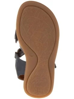 POM POM Sandalen·Sandalen^Leder-Sandalen in Dunkelblau