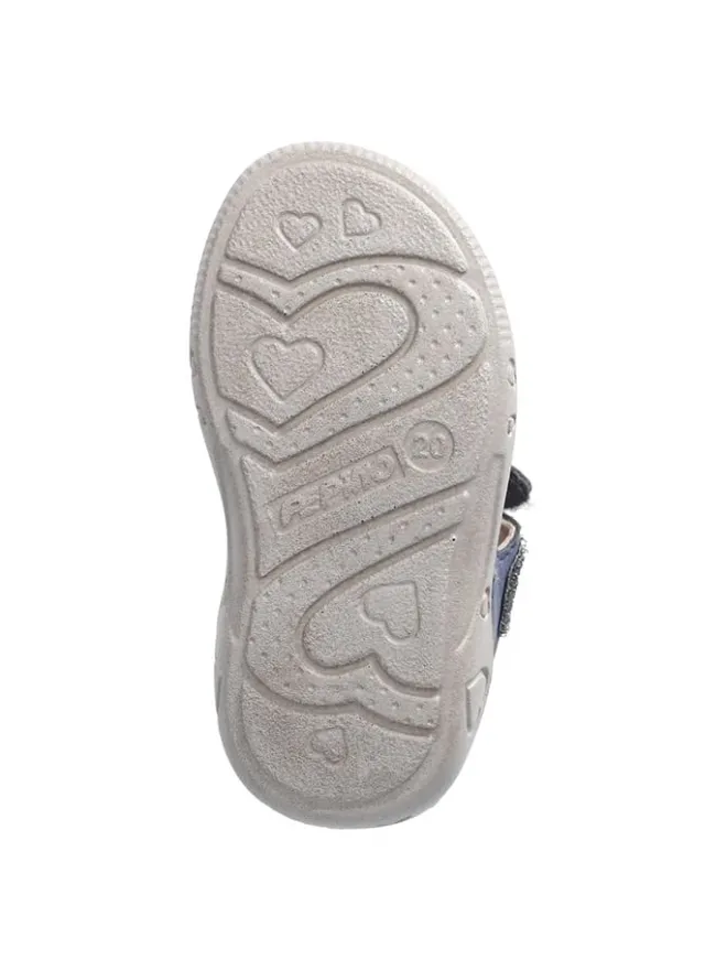 PEPINO Sandalen^Leder-Sandalen in Dunkelblau