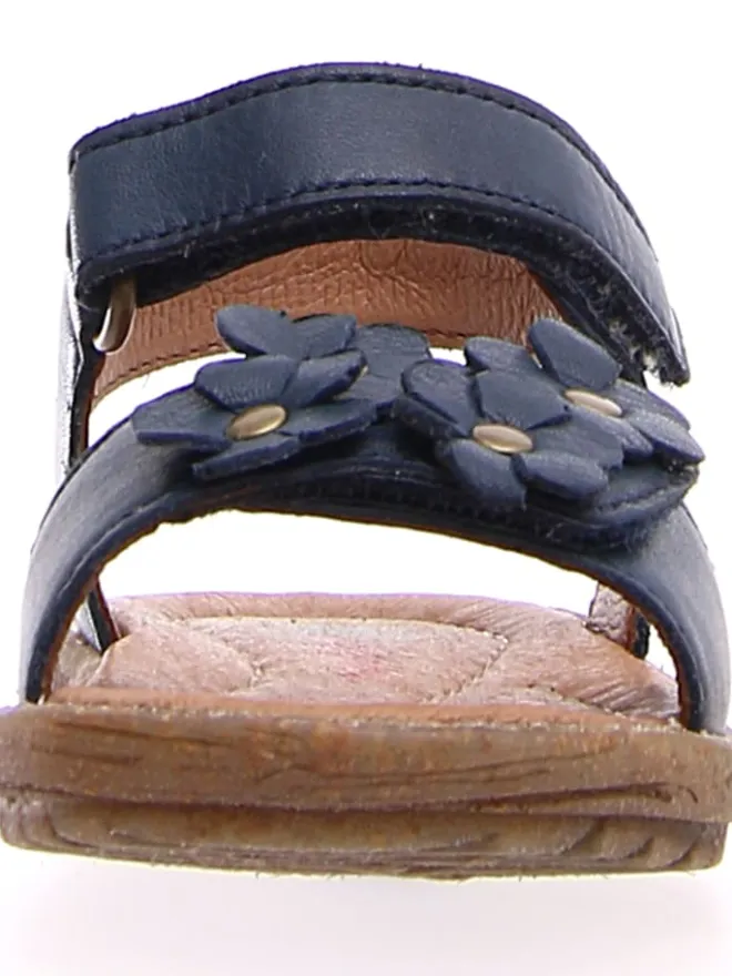 Leder-Sandalen in Dunkelblau>Naturino Sale
