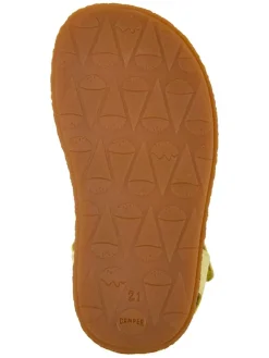 Camper Sandalen^Leder-Sandalen in Gelb