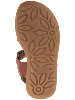 kmins Sandalen·Sandalen^Leder-Sandalen in Helbraun