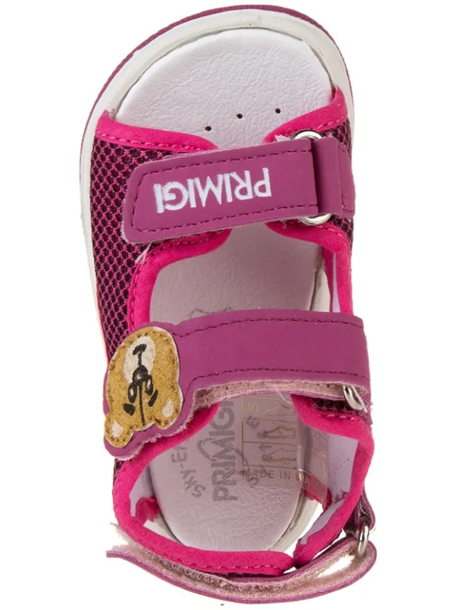 Leder-Sandalen in Pflaume>Primigi Discount