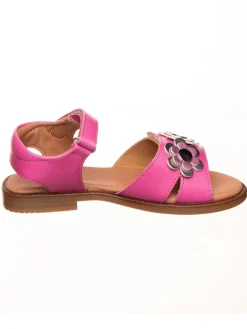 Leder-Sandalen in Pink>kmins Online