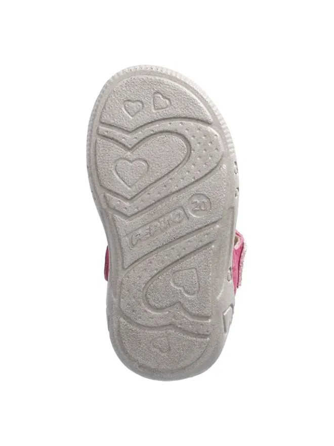PEPINO Sandalen^Leder-Sandalen in Pink