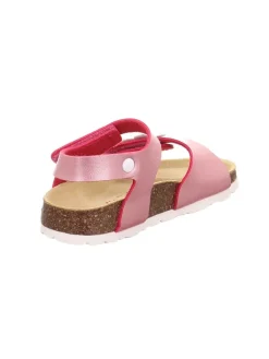 Leder-Sandalen in Rosa><noscript><img width=