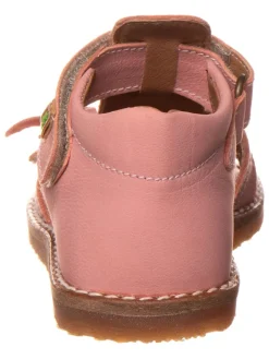 Leder-Sandalen in Rosa><noscript><img width=